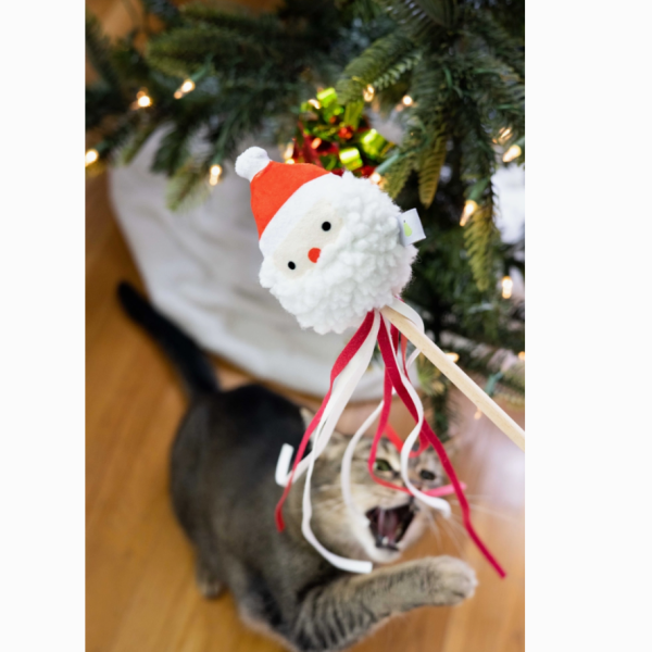 Santa Cat Toy For Cheap