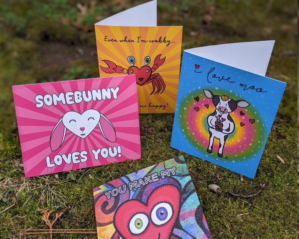 Somebunny Loves You!  Bunny Valentine s Day Card, Recycled Anniversary Card Fashion