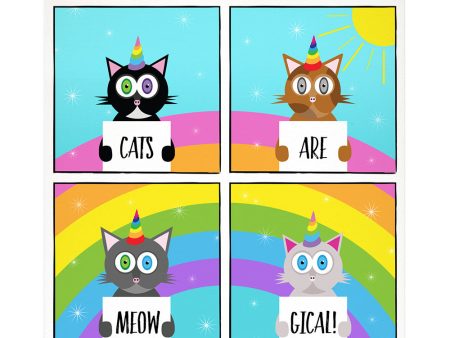 Cats are Meowgical  - Cute Art Print Supply