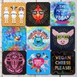 The Future is Vegan  Coaster on Sale