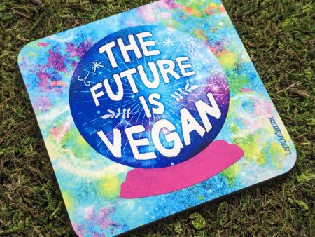 The Future is Vegan  Coaster on Sale