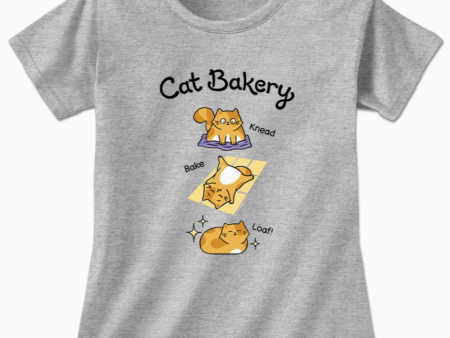 Cat Bakery T-Shirt Hot on Sale