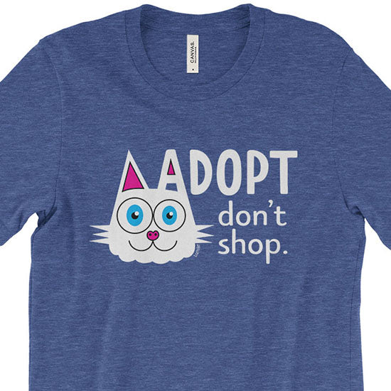 SALE  Adopt, Don t Shop.  (cat ear) Unisex T-Shirt Online Hot Sale