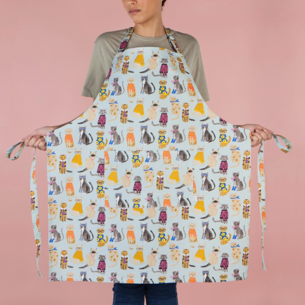 Feline Fine Apron Fashion