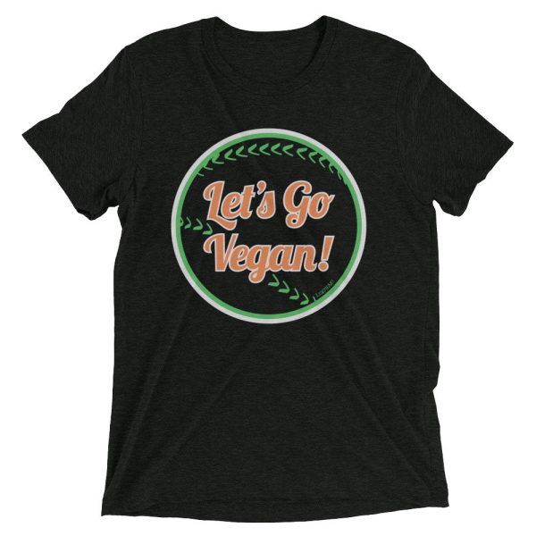 Let s Go Vegan!  Unisex Tri-blend T-Shirt Online Hot Sale