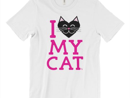 SALE  I Love My Cat  Unisex T-Shirt Fashion