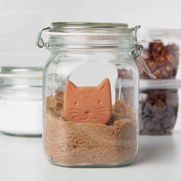 Cat Terracotta Sugar Saver Online now