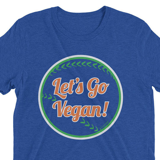 Let s Go Vegan!  Unisex Tri-blend T-Shirt Online Hot Sale