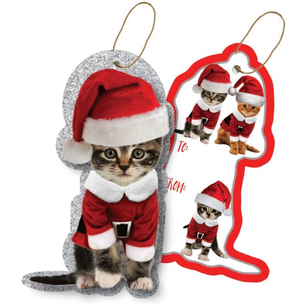 Kitty Cat Christmas Gift Tags Sale