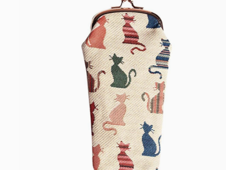 Cheeky Cats Glasses Case Fashion