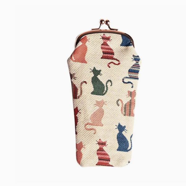 Cheeky Cats Glasses Case Fashion