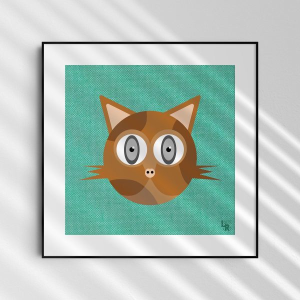 Colorful Cats - Cute Art Prints For Cheap