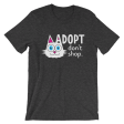 SALE  Adopt, Don t Shop.  (cat ear) Unisex T-Shirt Online Hot Sale