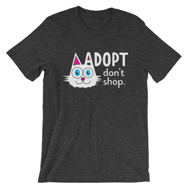 SALE  Adopt, Don t Shop.  (cat ear) Unisex T-Shirt Online Hot Sale