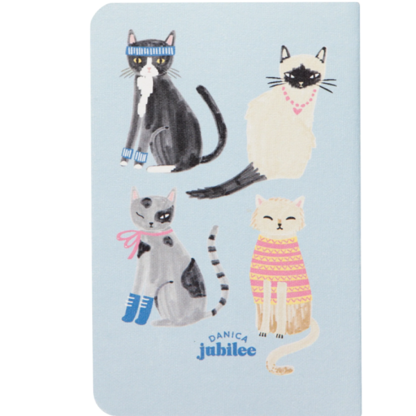 Feline Fine Notebooks (Set of 2) For Discount