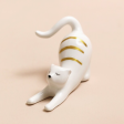 Stretching Cat Ring Holder Hot on Sale