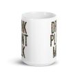 Drink Plant Milk - Typography  Large Coffee Mug Discount