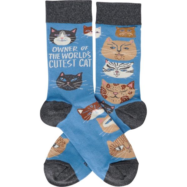 Owner Of The World s Cutest Cat Socks on Sale