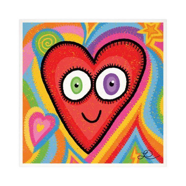 Pop Heart  Art Print Cheap