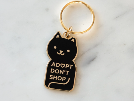 Adopt Don t Shop Keychain on Sale