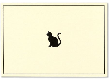 Black Cat Note Cards Cheap