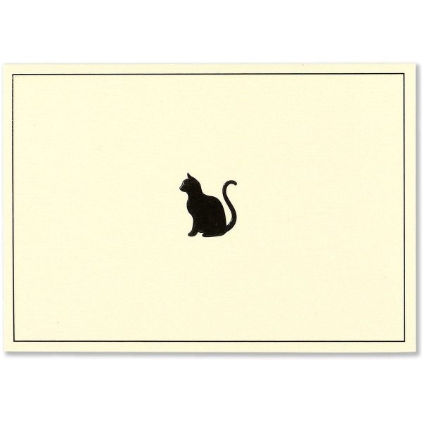 Black Cat Note Cards Cheap