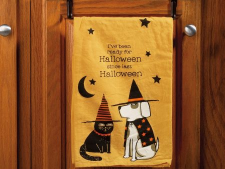 Ready For Halloween Dish Towel Hot on Sale