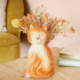 Tabby Cat Vase Cheap