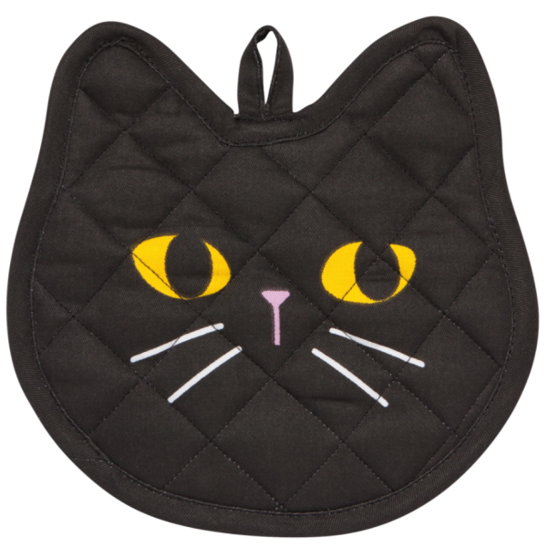 Black Cat Pot Holder Supply