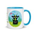 Take Me To Your Vegans  Alien Coffee Mug with Color Accents Online now