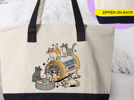 Serotonin Booster Cats Tote Cheap