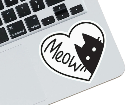 Meow Cat Sticker Sale