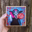 Do You Like Scary Moovies  Scream Parody Sign on Wood Block For Sale