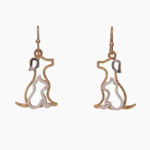 Cat And Dog Earrings Sale