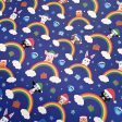 Rainbow Friends - Holidays  Cute Animals in Santa Hats, Recyclable Wrapping Paper Sheets Supply