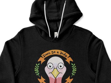 Respect the Turkey  Vegan Unisex Lightweight Fleece Hoodie Sweatshirt For Sale