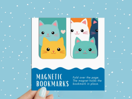 Happy Cats Magnetic Bookmarks Cheap