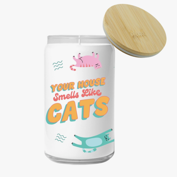 Your House Smells Like Cats Candle Sale