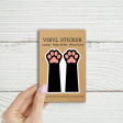 Toe Beans Sticker - Black Cat Sale