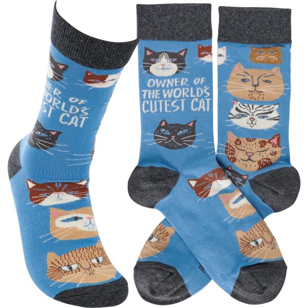 Owner Of The World s Cutest Cat Socks on Sale