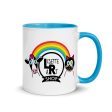 LisetteArt Shop - Logo Coffee Mug with Color Accents Fashion