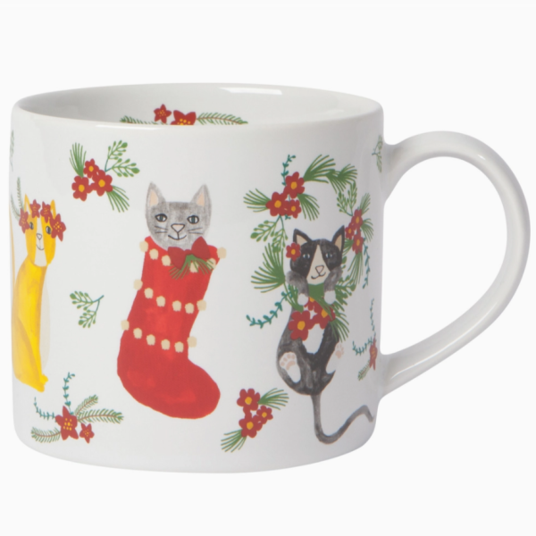 Meowy Christmas Mug Fashion