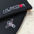 Live with Cowpassion  Cuffed Beanie Vegan Cow Hat Online now