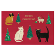 Merry Christmas Cat Cards (Set of 8) Online Hot Sale