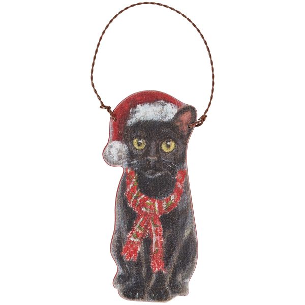 Black Cat Christmas Tree Ornament Sale