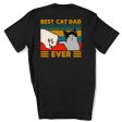 Best Cat Dad Ever T-Shirt Cheap