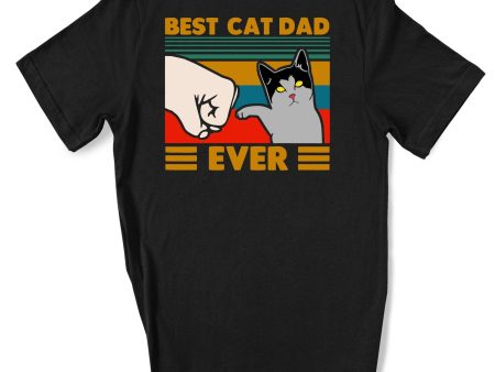 Best Cat Dad Ever T-Shirt Cheap