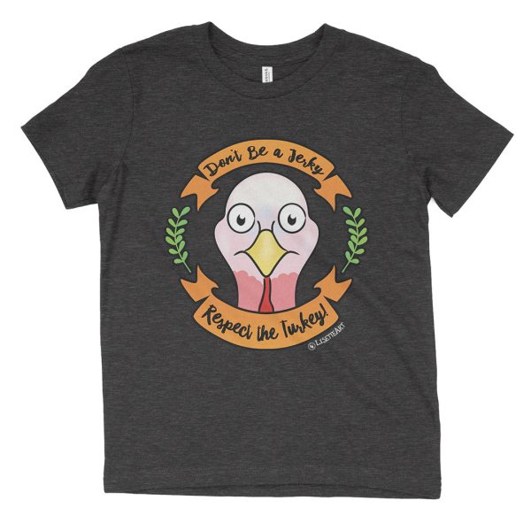 Respect the Turkey  Vegan Youth T-Shirt Fashion