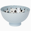 Porcelain Cat Bowls Serving (Set of 3) Discount