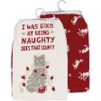 Naughty Cat Kitchen Towels (Set of 2) For Discount